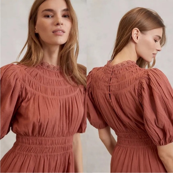 Magali Pascal Dresses & Skirts - NWT Magali Pascal Embroidered Melody Mini Dress Anthropologie